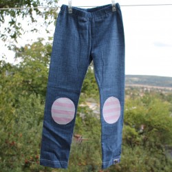 Legíny SVĚTLÝ JEANS III